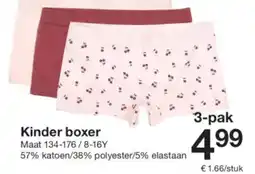 Zeeman Kinder boxer aanbieding