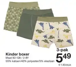 Zeeman Kinder boxer aanbieding
