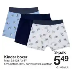 Zeeman Kinder boxer aanbieding