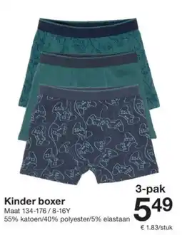 Zeeman Kinder boxer aanbieding