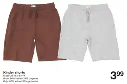Zeeman Kinder shorts aanbieding