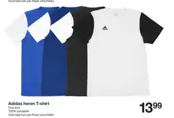 Zeeman Adidas heren t-shirt aanbieding