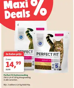 Maxi Zoo Perfect fit kattenvoeding aanbieding