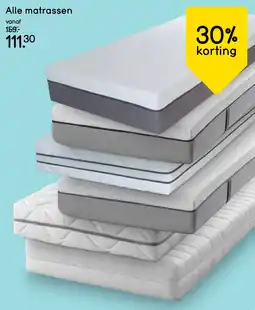 Leen Bakker Alle matrassen aanbieding