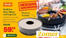 Welkoop RedFire Onyx Mesa tafelgrill aanbieding