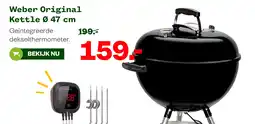 Welkoop Weber Original Kettle aanbieding