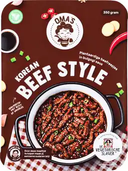 PLUS Oma's Korean Beef aanbieding