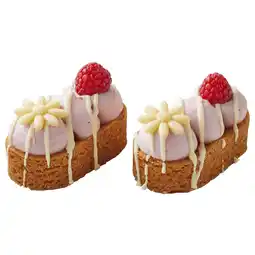 PLUS PLUS Korenlanders Framboos witte choco slofjes aanbieding