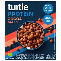 PLUS Turtle High Protein choco balls aanbieding