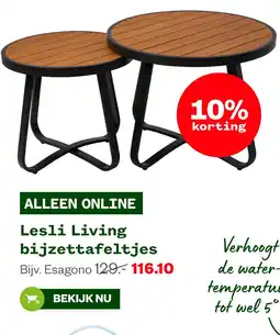 Welkoop Lesli Living bijzettafeltjes aanbieding