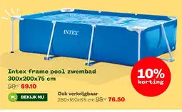 Welkoop Intex frame pool zwembad aanbieding