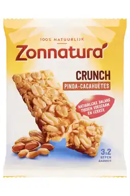 PLUS Zonnatura Reep pinda crunch aanbieding