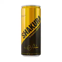 PLUS Shakura Energy drink aanbieding