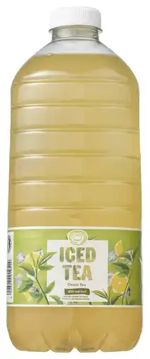 PLUS Fruity Juice Iced Tea Green Lemon aanbieding