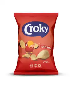 PLUS Croky Chips Naturel aanbieding