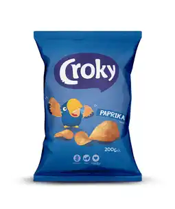 PLUS Croky Chips Paprika aanbieding