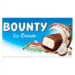 PLUS Bounty ijs 5-pack aanbieding