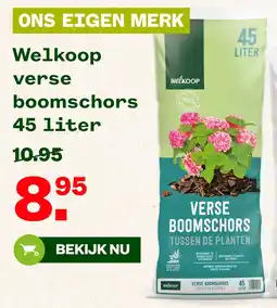 Welkoop Welkoop verse boomschors 45 liter aanbieding
