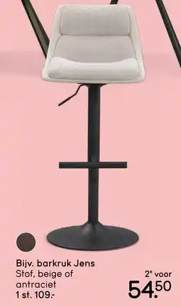 Leen Bakker barkruk Jens aanbieding