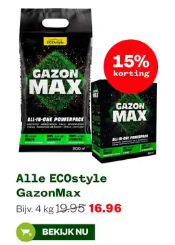 Welkoop Alle ECOstyle GazonMax aanbieding