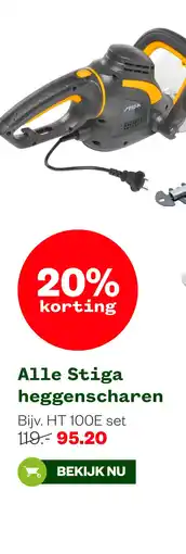 Welkoop Alle Stiga heggenscharen aanbieding