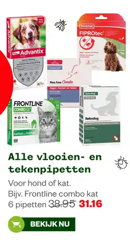 Welkoop Alle vlooien- en tekenpipetten aanbieding