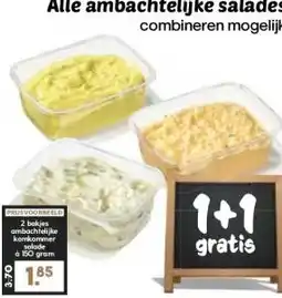 Coop Alle ambachtelijke salades aanbieding