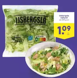 Coop IJsbergsla naturel aanbieding