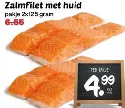 Coop Zalmfilet met huid aanbieding