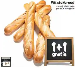 Coop Wit stokbrood aanbieding