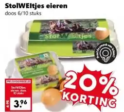 Coop StolWEltjes eieren aanbieding