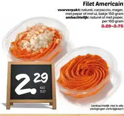Coop Filet Americain aanbieding