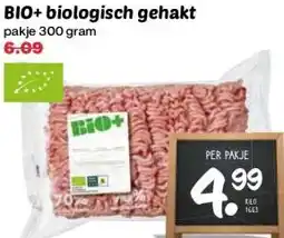 Coop BIO+ biologisch gehakt aanbieding