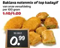 Coop Baklava notenmix of top kadayif aanbieding