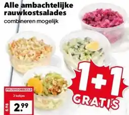 Coop Alle ambachtelijke rauwkostsalades aanbieding