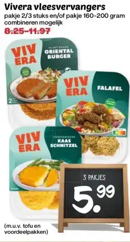 Coop Vivera vleesvervangers aanbieding