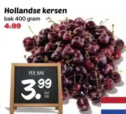 Coop Hollandse kersen aanbieding