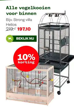 Welkoop Alle vogelkooien voor binnen aanbieding