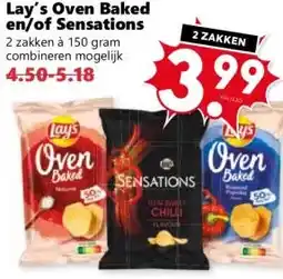 Coop Lay's Oven Baked en/of Sensations aanbieding