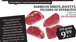 Coop BARBECUE RIBEYE, BAVETTE, PICANHA OF ENTRECÔTE aanbieding