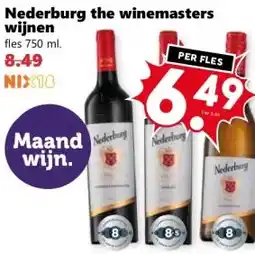 Coop Nederburg the winemasters wijnen aanbieding