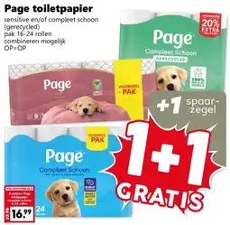 Coop Page toiletpapier aanbieding