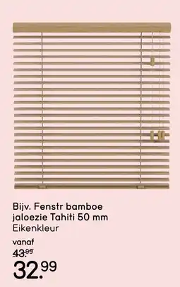 Leen Bakker Fenstr bamboe jaloezie tahiti aanbieding