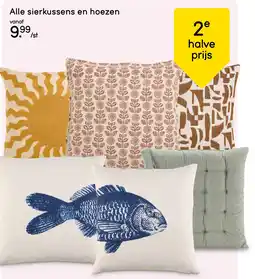 Leen Bakker Alle sierkussens en hoezen aanbieding