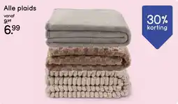 Leen Bakker Alle plaids aanbieding