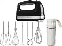 Bol.com KitchenAid 5KHM9212EOB - Handmixer - Zwart aanbieding