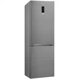 Expert Smeg FC18EN4AX Koel-vriescombinatie Grijs aanbieding