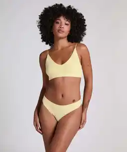 Hunkemoller Hunkemöller Hoog uitgesneden string Dianne Geel aanbieding