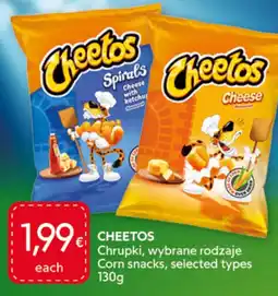 Food Plus Cheetos aanbieding