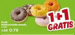 PLUS PLUS Gedecoreerde donuts aanbieding
